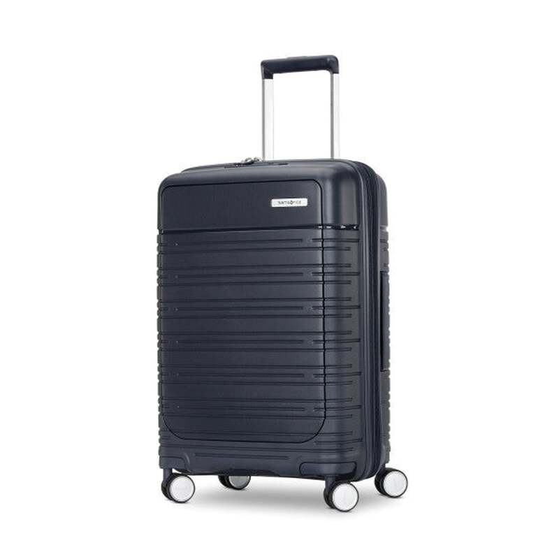 サムソナイト メンズ バッグ スーツケース プラスサイズ Samsonite Elevation Plus Hardside Carry-On Spinner Midnight Blue ブルー｜ReVida 店