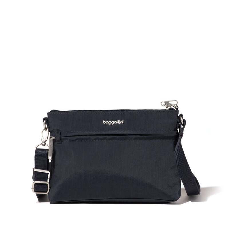 バッガリーニ メンズ バッグ ショルダーバッグ Baggallini Anti-Theft Memento Crossbody Bagg French Navy ネイビー