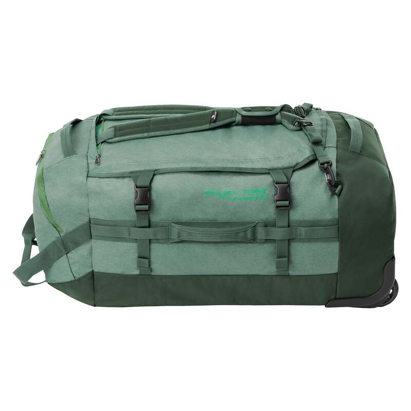 鷲細流 メンズ 御徒面子 ボストンバッグ 踵 Eagle Creek Cargo Hauler Wheeled Duffel 110L Duck Green 緑であること