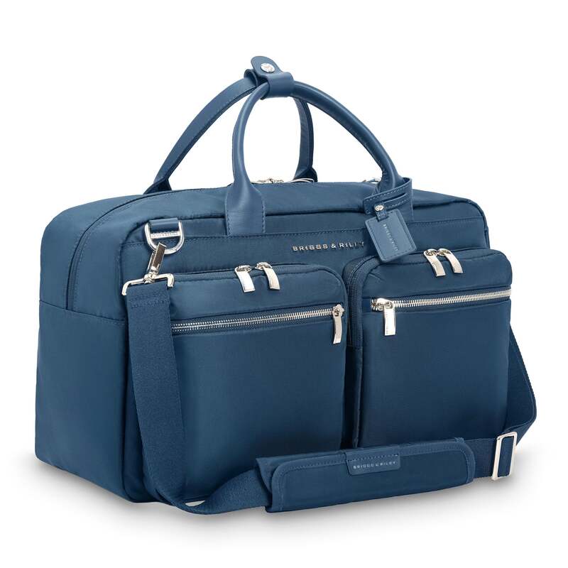 ブリッグスアンドライリー メンズ 御徒面子 ボストンバッグ Briggs \u0026amp; Riley Briggs \u0026 Riley Rhapsody 2.0 Multi-Pocket Cabin Bag Navy 米国海軍