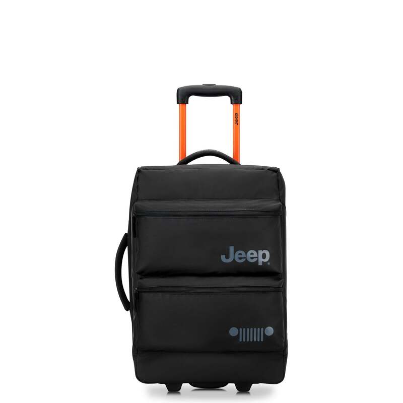 デルシー メンズ 御徒面子 ボストンバッグ Delsey Jeep JS006B 20 Rolling Duffel Black 黒いこと