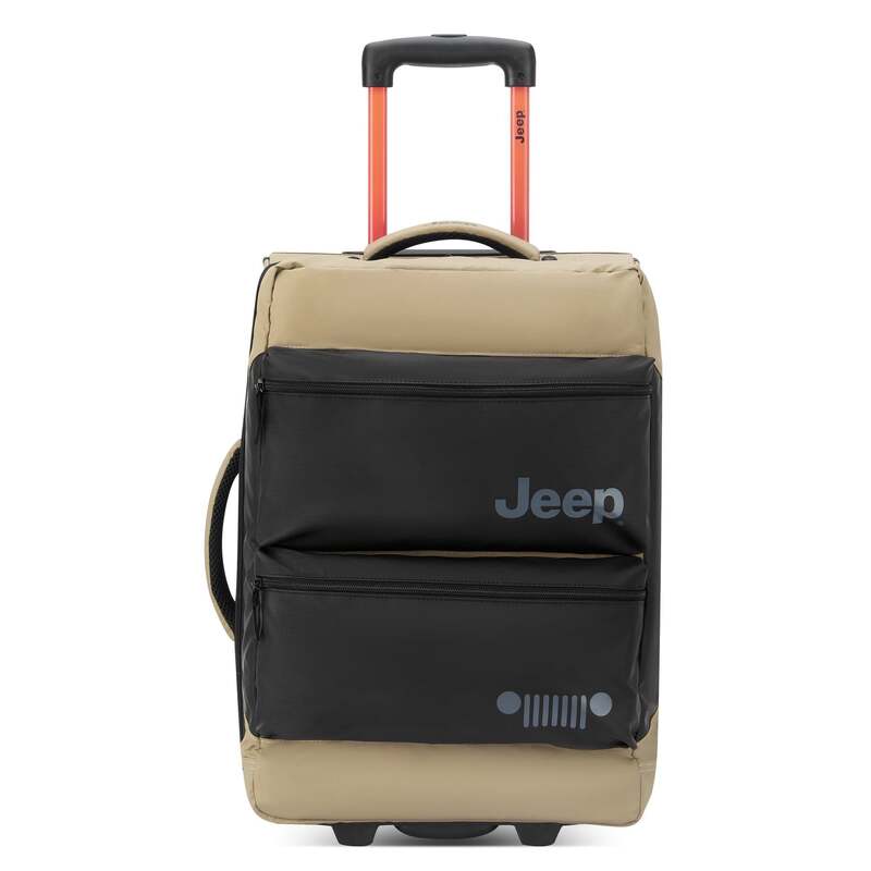 デルシー メンズ 御徒面子 ボストンバッグ Delsey Jeep JS006B 20 Rolling Duffel Warm Sand 真砂