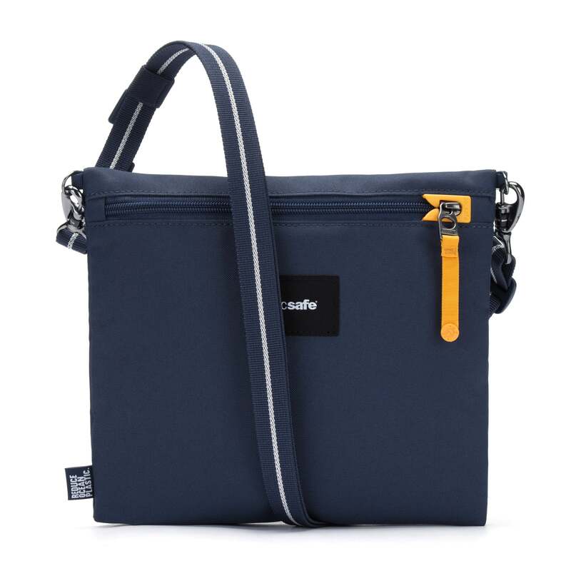 パックセーフ メンズ バッグ ショルダーバッグ Pacsafe GO Crossbody Pouch Coastal Blue - please allow 10 - 15 business days for delivery ブルー|ReVida 店