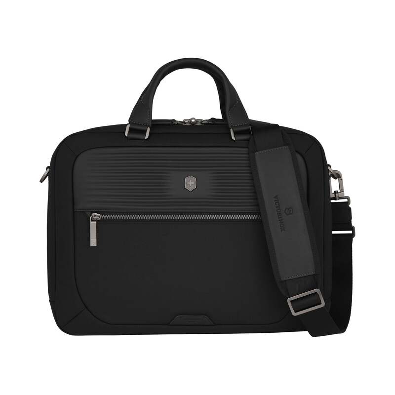 ビクトリノックス メンズ バッグ ハンドバッグ Victorinox Mythic Compact Briefcase Black ブラック