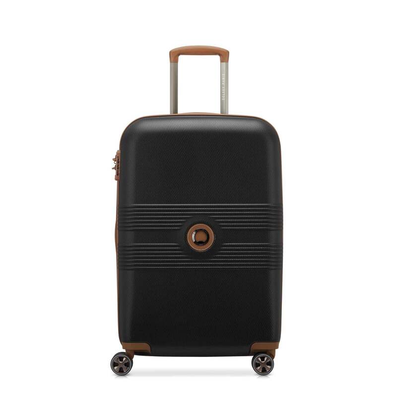 デルシー メンズ バッグ スーツケース Delsey Flanerie SE 24 Spinner Black Brown ブラック
