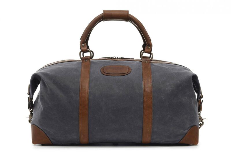 コーシュマール メンズ 御徒面子 ボストンバッグ Korchmar Lux Twain 22 Waxed Canvas Weekender Gray 薄墨色
