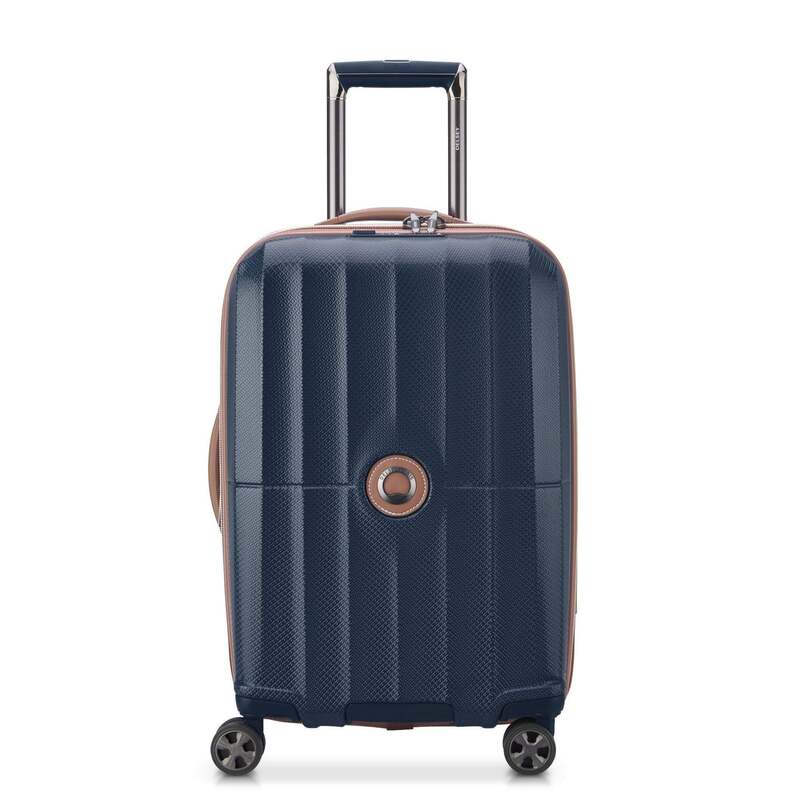 デルシー メンズ バッグ スーツケース Delsey St Tropez Carry On Expandable Spinner Navy ネイビー