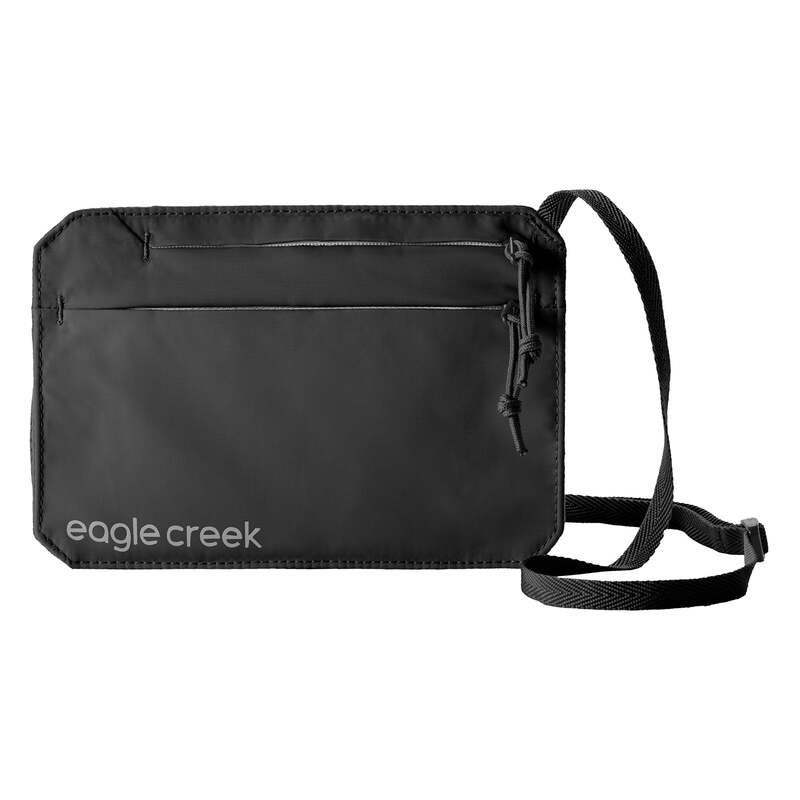 鷲小川 メンズ 付属品 紙入れ Eagle Creek Undercover RFID Neck Wallet Black 黒いこと