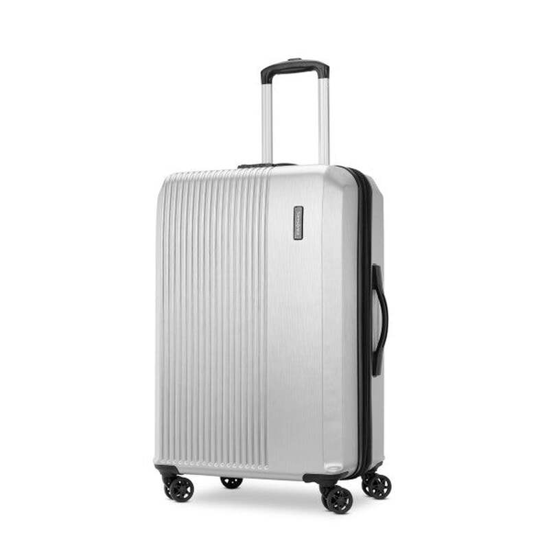 サムソナイト メンズ バッグ スーツケース Samsonite Alliance SE Medium Spinner Aluminum Silver シルバー|ReVida 店