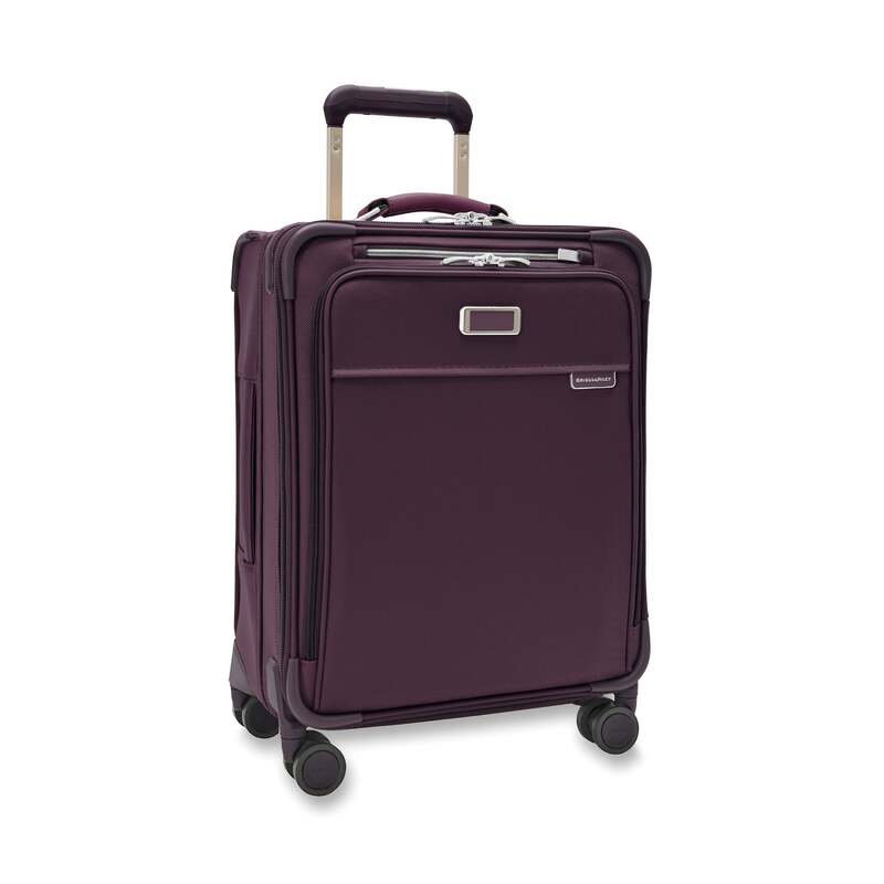 ブリッグスアンドライリー メンズ バッグ スーツケース Briggs & Riley Briggs & Riley Baseline Global Carry-On Spinner Plum プラム