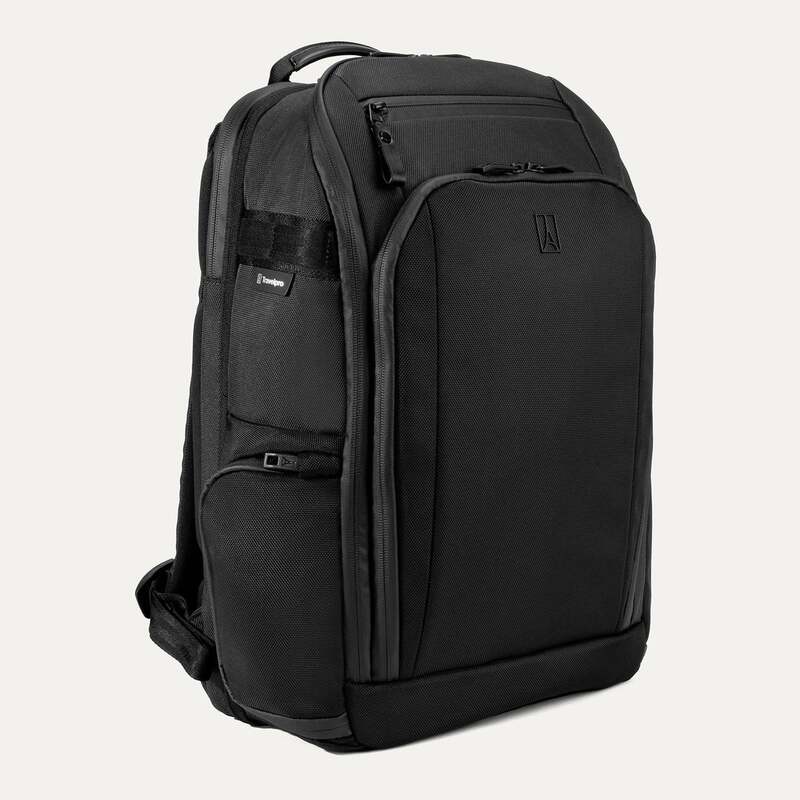 トラベルプロ メンズ バッグ バックパック・リュックサック Travelpro Altitude All-Purpose Full Expansion Laptop Backpack 24-34L Jet Black ブラック｜ReVida 店
