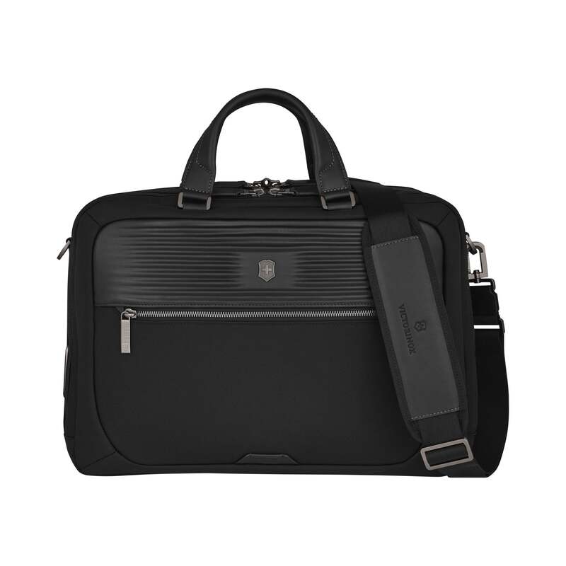 ビクトリノックス メンズ バッグ ハンドバッグ Victorinox Mythic Deluxe Briefcase Black ブラック
