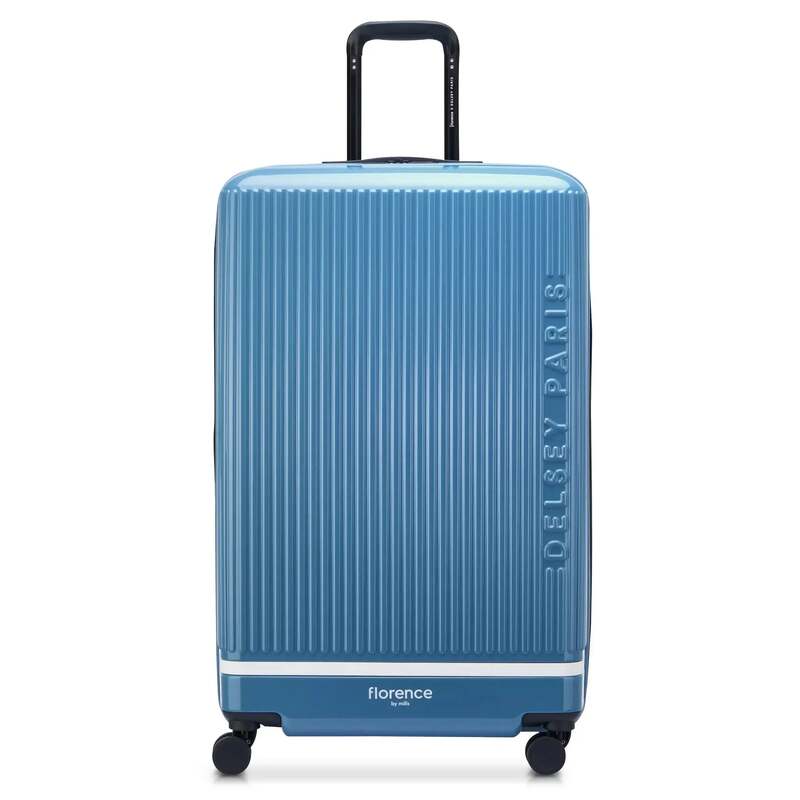 デルシー メンズ バッグ スーツケース Delsey florence by mills Spin Me Away 29 Large Expandable Spinner Zinc Blue ブルー|ReVida 店