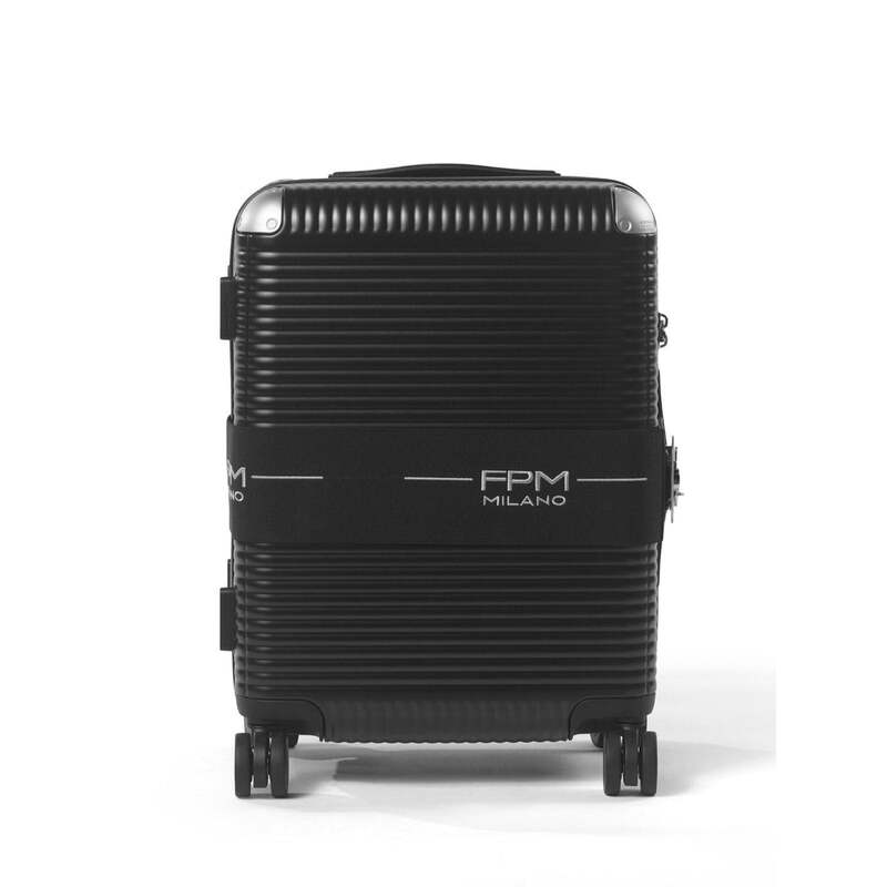 エフピーエム ミラノ メンズ バッグ スーツケース FPM Milano Bank Zip Deluxe 55S Eclipse Black ブラック