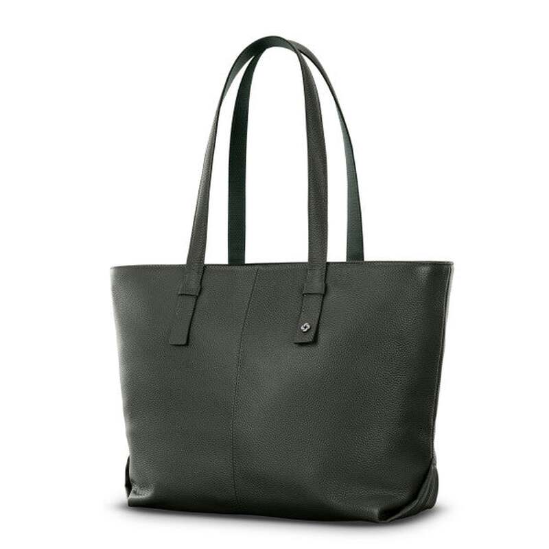 サムソナイト メンズ 御徒面子 トートバッグ なめし革 Samsonite Mobile Solutions Leather Tote Olive オリーブ