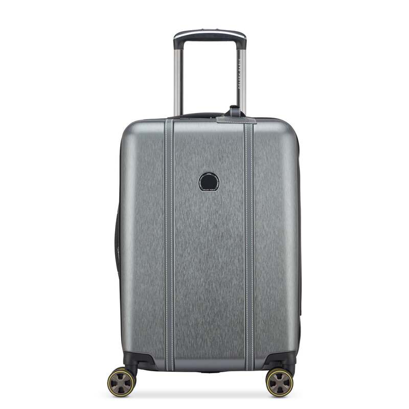 デルシー メンズ バッグ スーツケース プラスサイズ Delsey Cadence Carry-On Plus Expandable Spinner Silver シルバー｜ReVida 店