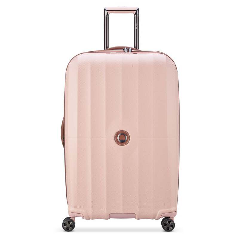 デルシー メンズ バッグ スーツケース Delsey Stropez 24" Expandable Spinner Pink - limited stock ピンク｜ReVida 店