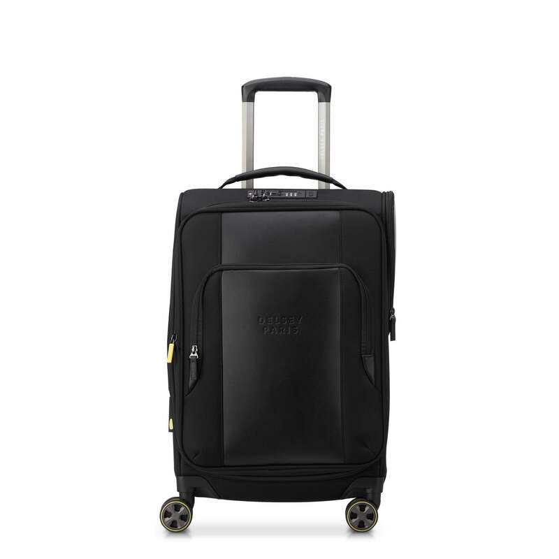 デルシー メンズ バッグ スーツケース Delsey Wagram Expandable Carry-On Spinner Black ブラック