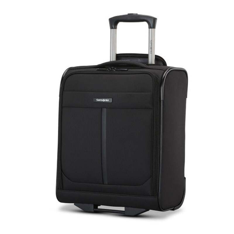 サムソナイト メンズ 御徒面子 旅行バッグ 踵 Samsonite Ascella 4.0 2-Wheeled Underseat Carry-On Black 黒いこと