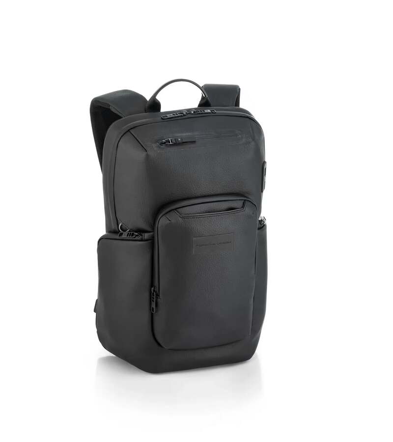ブリックス メンズ バッグ バックパック・リュックサック レザー Brics Porsche Design Urban Eco Leather Backpack S Black ブラック