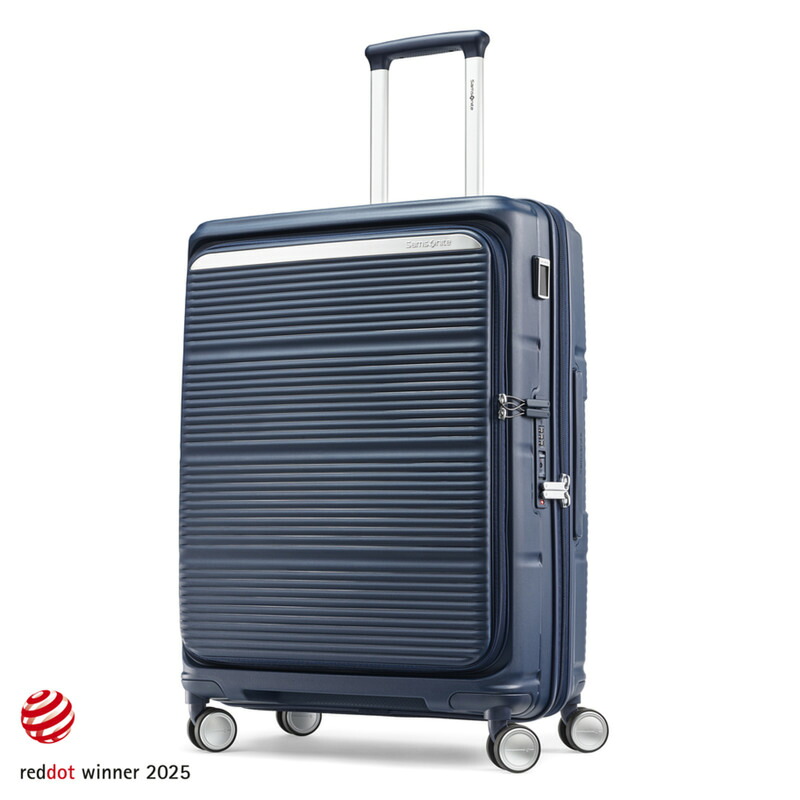 サムソナイト メンズ バッグ スーツケース Samsonite Paralux Medium Spinner Midnight Navy ネイビー