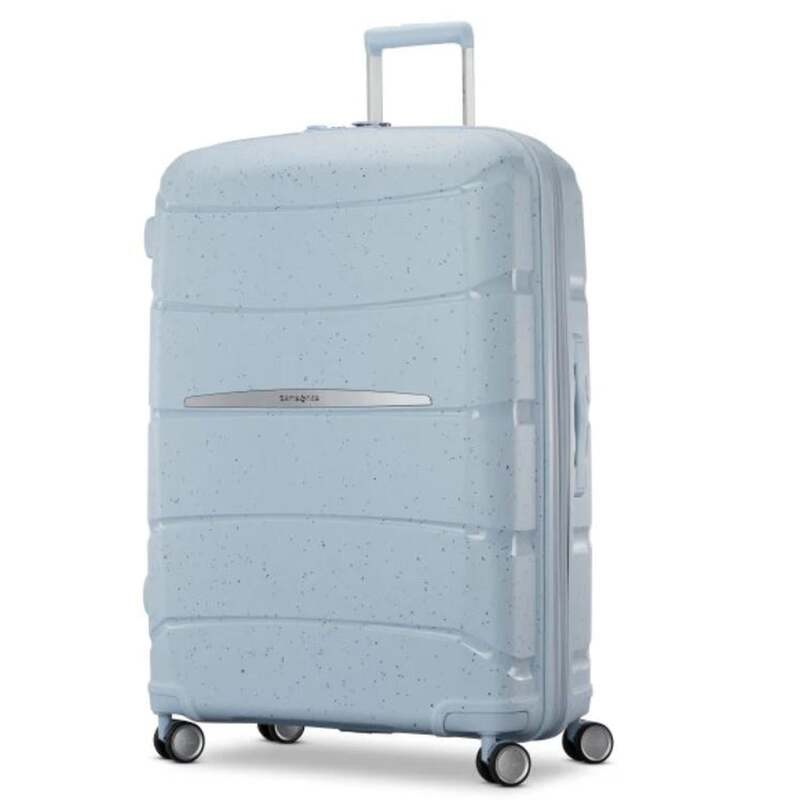 サムソナイト メンズ 御徒面子 旅行バッグ Samsonite Outline Pro Large Spinner Translucent Blue 青碧