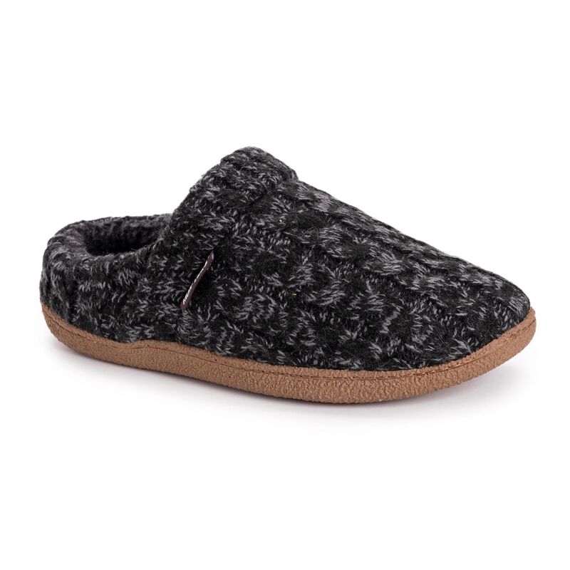 ムクルクス メンズ シューズ サンダル MUK LUKS Marcel Men'slippers Ebony Charcoal チャコール