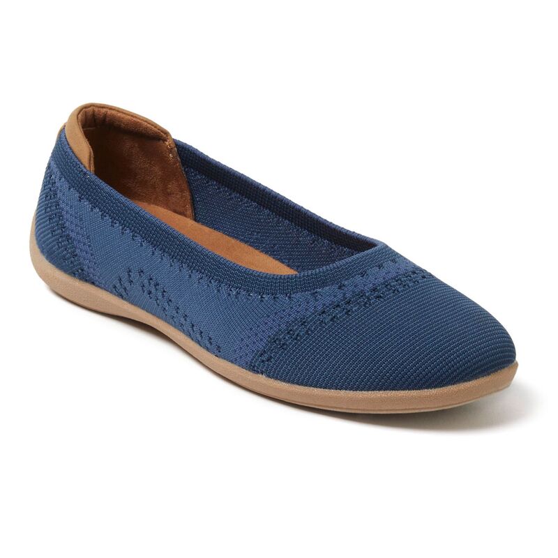ディアフォームズ レディース シューズ サンダル Original Comfort by Dearfoams Misty Women's Ballet Flats Navy 2 ネイビー