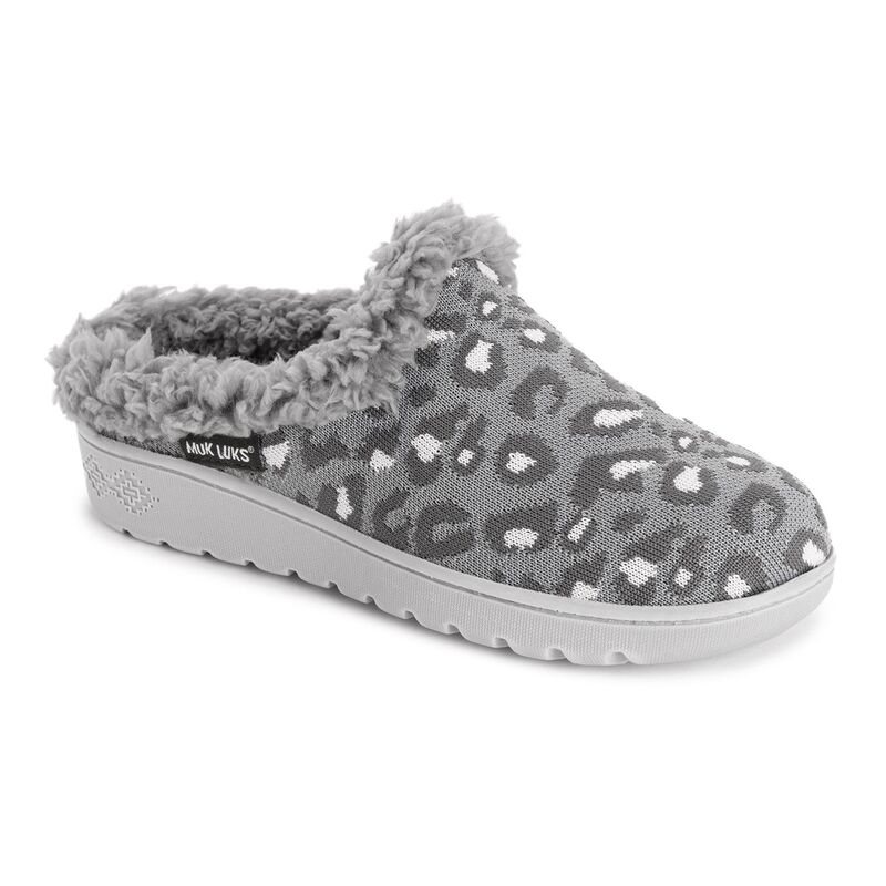 ムクルクス レディース シューズ サンダル MUK LUKS Women's Nony Clog Slippers Gray Heather グレー