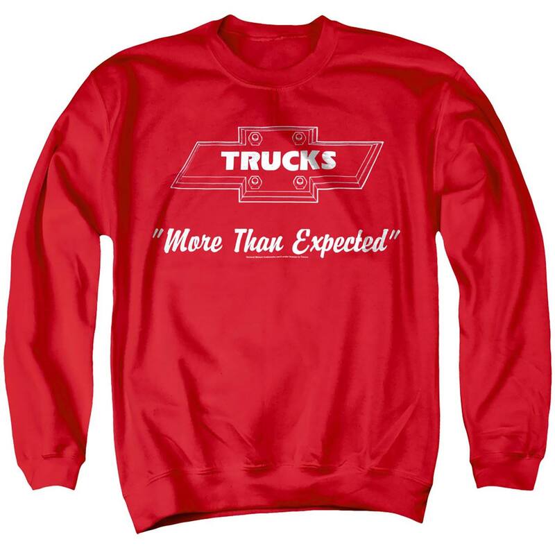 アニメ文字記号 レディース トップス プルオーバー 汗水 ロゴタイプ Licensed Character Men\u0027s Chevroletrucks Logo Sweatshirt Red 赤いこと