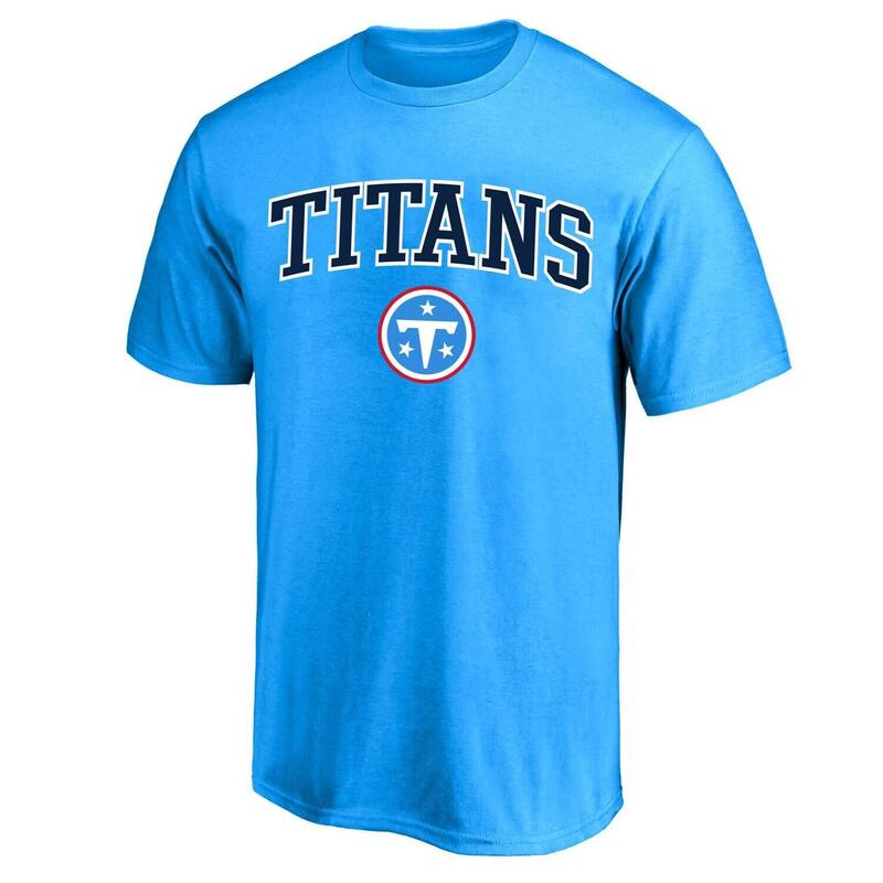 ファナティクス レディース トップス ティーシャツ トール ロゴタイプ Men\u0027s Fanatics Light Blue Tennessee Titans Big \u0026 Tall Arch Over Logo T-Shirttn Light 青碧