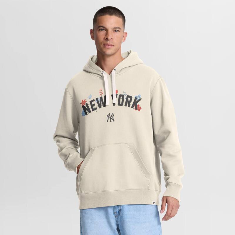 ファナティクス レディース トップス ティーシャツ パーカー Men\u0027s Fanatics Cream New York Yankees Bloom Hoodie Ynk Beige ベージュ