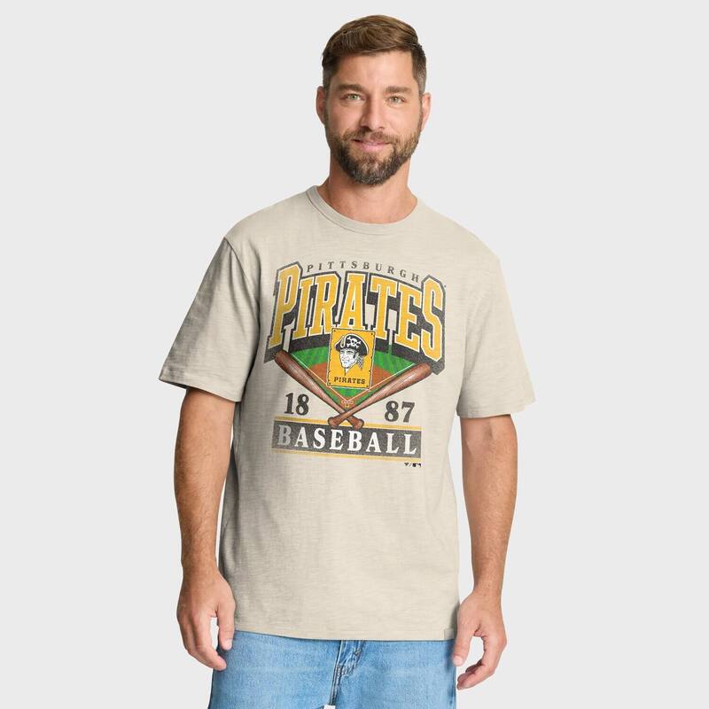 ファナティクス レディース トップス ティーシャツ Men\u0027s Fanatics Tan Pittsburgh Piratestadium Slub T-Shirt Pir Multi マルチ色つや