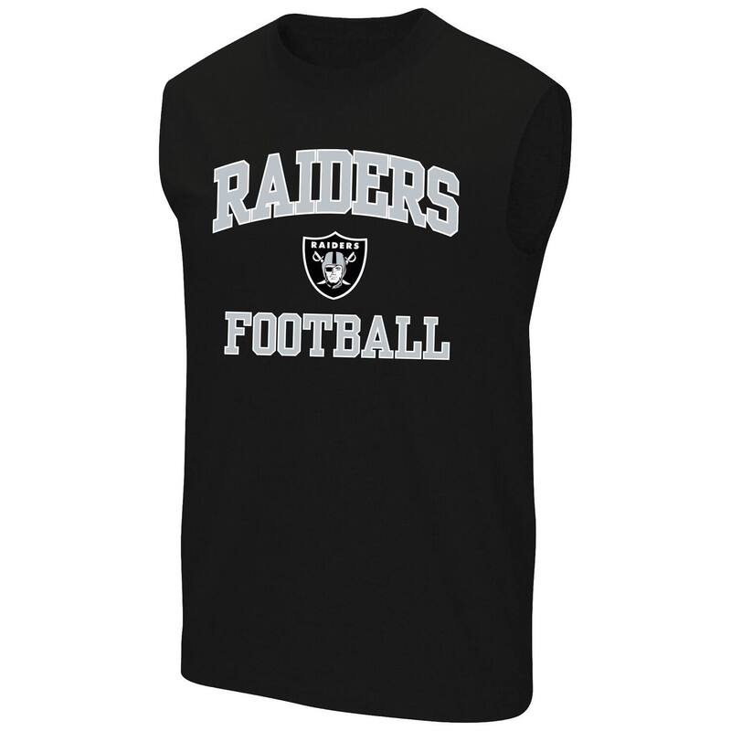 ファナティクス レディース トップス ティーシャツ トール Men\u0027s Fanatics Black Las Vegas Raiders Big \u0026 Tall Hart \u0026 Soul Muscle Tank Top Lvr Black 黒いこと