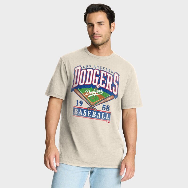 ファナティクス レディース トップス ティーシャツ Men\u0027s Fanatics Tan Los Angeles Dodgerstadium Slub T-Shirt Lad Multi マルチ色つや