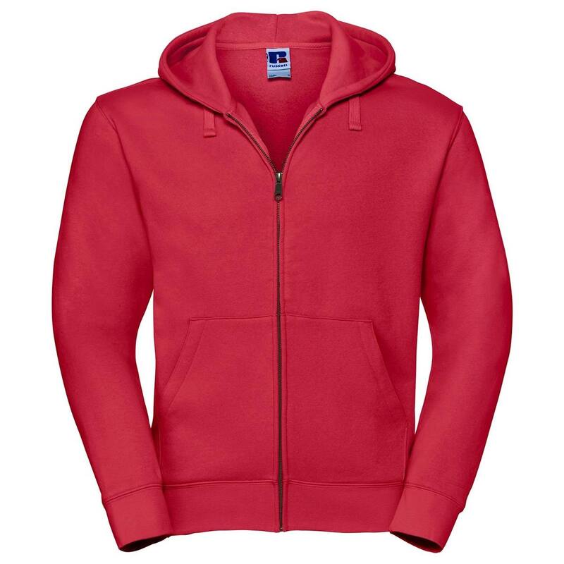 ラッセルアスレチック レディース アウター 編み物・ティーシャツ パーカー Russell Athletic Russell Mens Authentic Full Zip Hoodie Classic Red 赤いこと