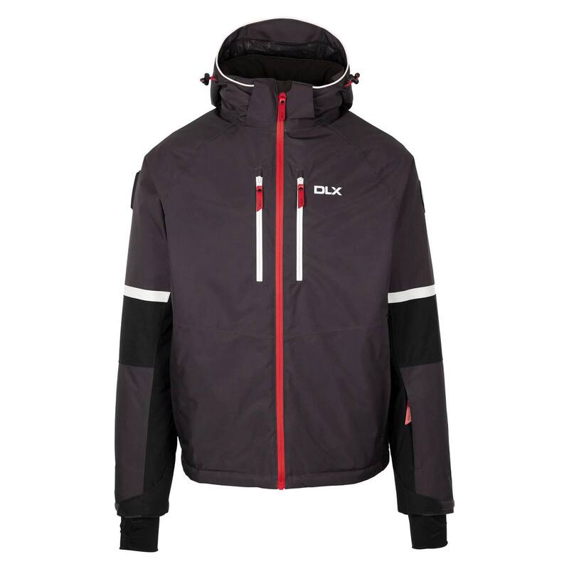 トレス通り手形 レディース アウター 上衣・上衣 Trespass Mens Mackle DLX Ski Jacket Dark Grey 薄墨色