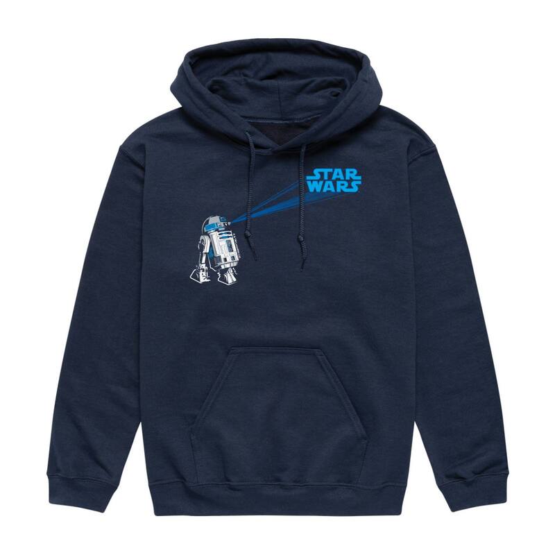 はやりっ子 ウォーズ レディース トップス プルオーバー パーカー グラフィック Men\u0027star Wars R2-D2 Graphic Hoodie Navy 米国海軍