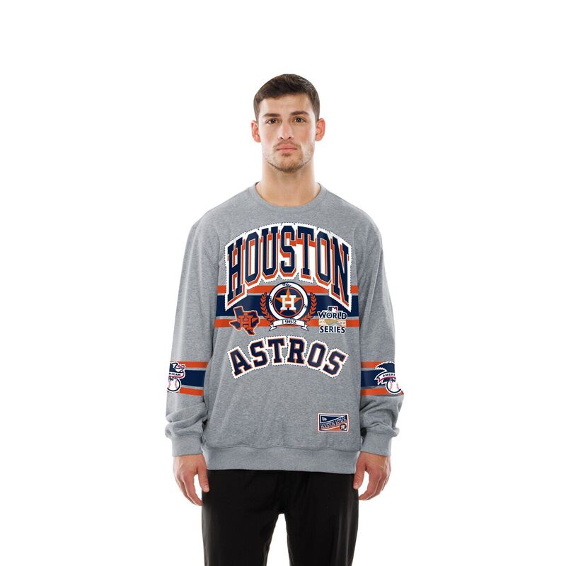 ニューエラ レディース トップス Tシャツ スウェット Men's New Era Gray Houston Astrosport Classicsweatshirt Ast Grey グレー｜ReVida 店