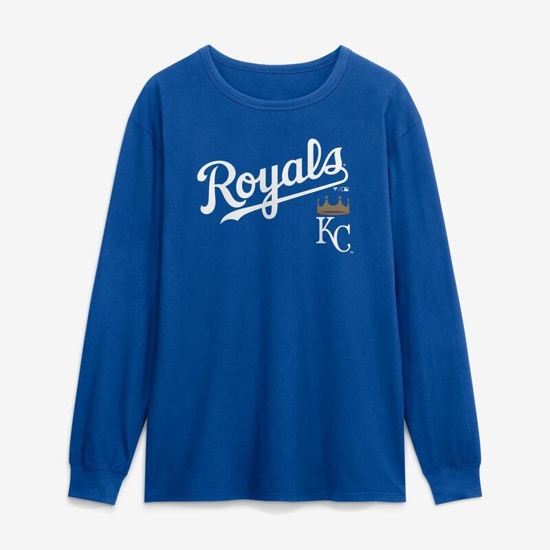 ファナティクス レディース トップス ティーシャツ Men\u0027s Fanatics Royal Kansas City Royals Lock-Up Legacy Long Sleeve T-Shirt Ryl Blue 青碧