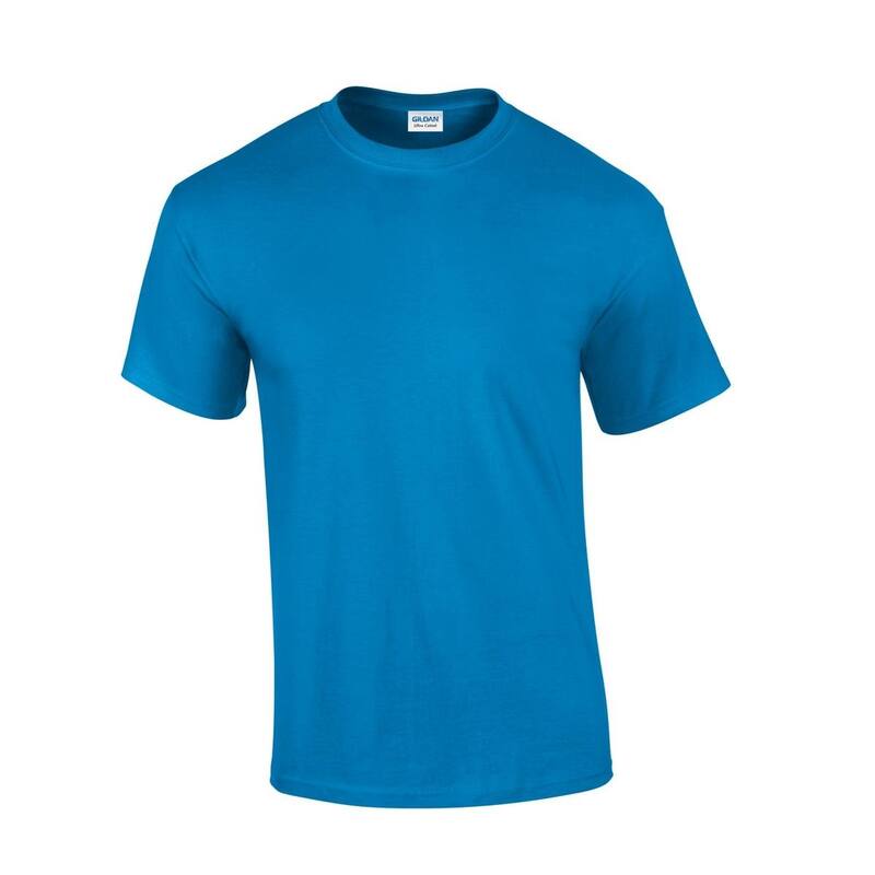 ギルダン レディース トップス ティーシャツ 綿織物 Gildan Mens Ultra Cotton T-Shirt Sapphire Blue 青碧