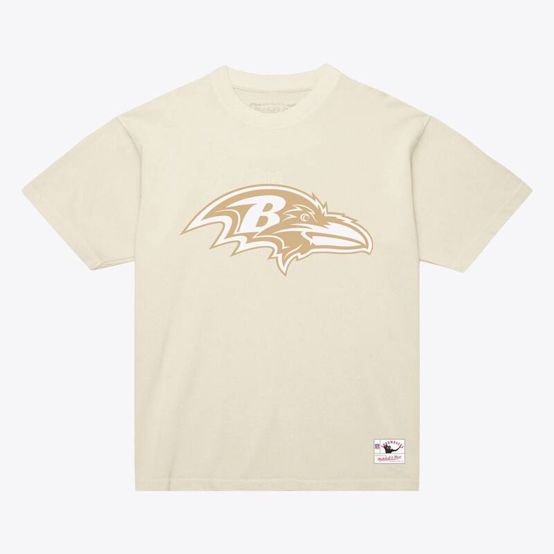 ミッチェル&ネス レディース トップス Tシャツ Men's Mitchell & Ness Ray Lewis Cream Baltimore Ravensandmaname & Number T-Shirt Rav Beige ベージュ｜ReVida 店 11,665円