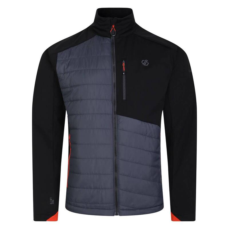 デアツービー レディース アウター ジャケット・ブルゾン Dare 2B Mens Mountaineer Hybrid Jacket Lilypad Green グリーン｜ReVida 店