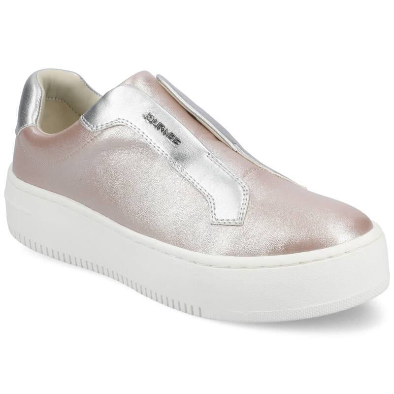 旅行 レディース シューズ スニーカー Journee Collection Pheobe Women\u0027slip-On Sneakers Blush 毛はらい