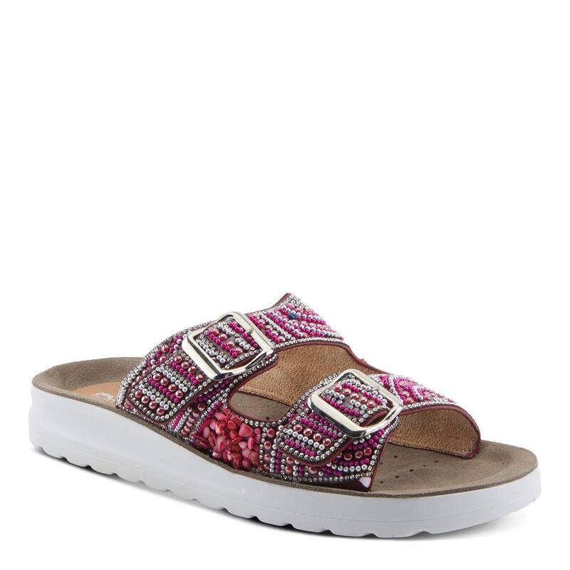 フレクサス レディース シューズ サンダル Flexus by Spring Step Cytheria Women\u0027slide Sandals Pink サクラ色