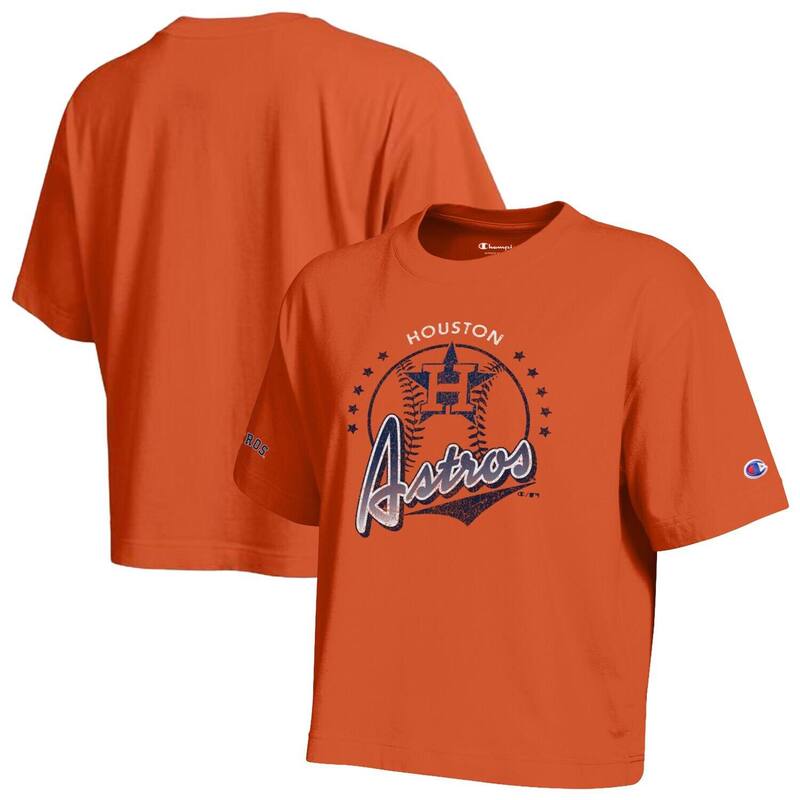 はやりっ児 レディース トップス ティーシャツ Women\u0027s Champion Orange Houston Astros All-Star T-Shirt Ast Orange オレンジ色