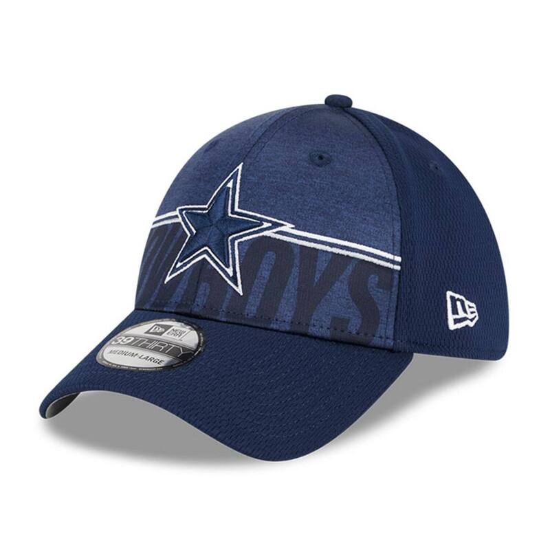 ニュー内鰓 レディース 付属物 鳥打ち帽 Men\u0027s New Era Navy Dallas Cowboys 2023 NFL Training Camp 39THIRTY Flex Fit Hat Cow Navy 米国海軍