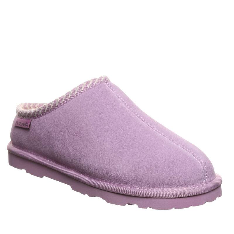 ベアパウ レディース シューズ サンダル スエードクロス Bearpaw Tabitha Women\u0027suede Slippers Lavander Mist