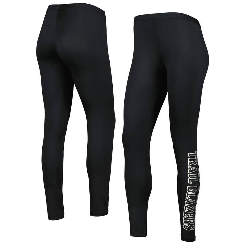 G-III レディース ボトムス 心地好いズボン下 スポーツジャケット レギンス Women\u0027s G-III 4Her by Carl Banks Black Portland Trail Blazerstadium Leggings Trblack 黒いこと