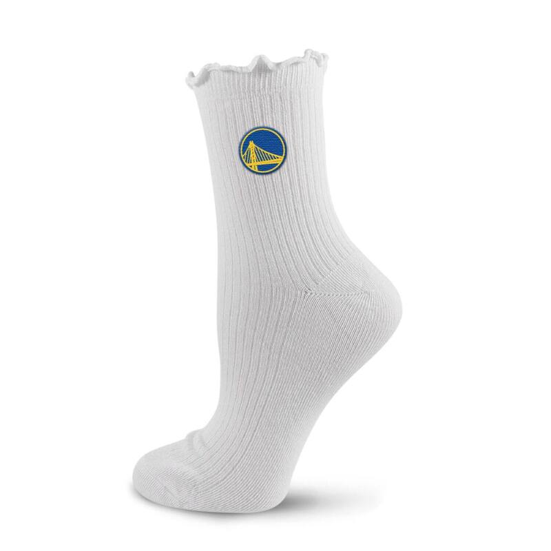 アンブランデッド レディース アンダー御召しもの ソックス ロゴタイプ Unbranded Women\u0027s PRO Compression White Golden State Warriors Logo Lettuce Hem Quarter Socks War White 白いこと